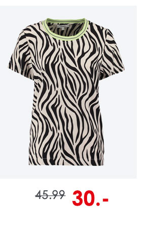 Bekijk Garcia blouse met zebraprint