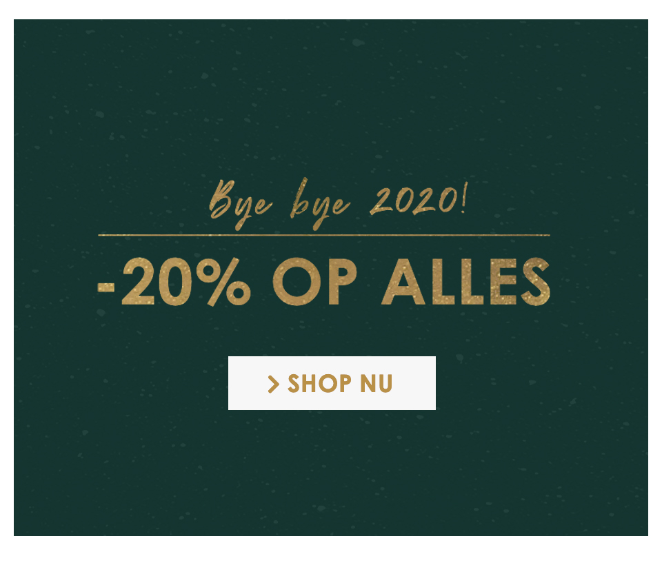 Shop nu met 20 procent korting op alles