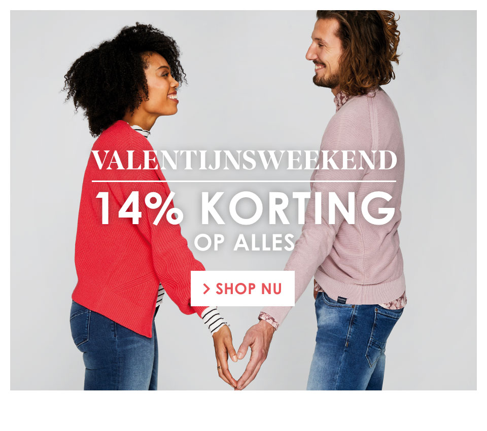 Shop dit weekend de hele collectie met 14 procent korting