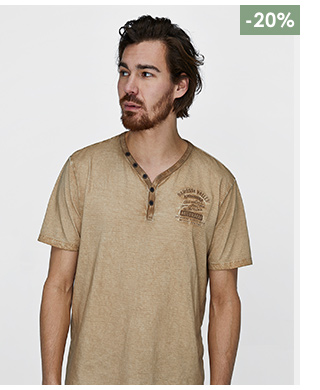 Bekijk Pilot t-shirt beige 