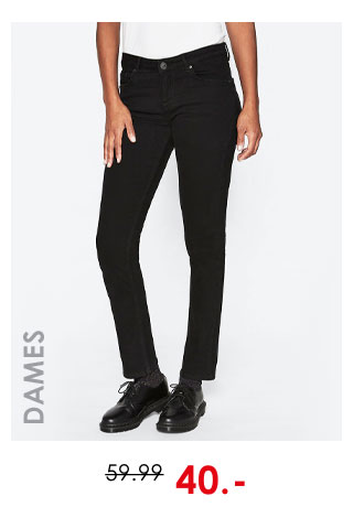 Bekijk LTB Aspen y straight black jeans