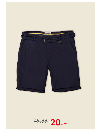 Garcia chino short blauw