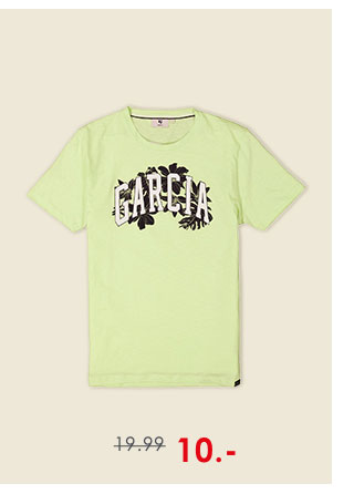 Garcia t-shirt lime groen