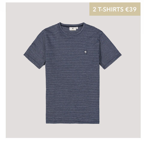 Garcia t-shirt donkerblauw