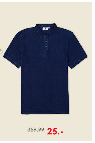 Garcia polo blauw