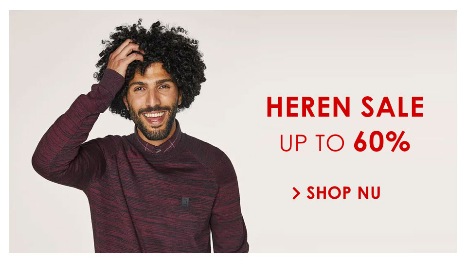 Heren sale up to 60%