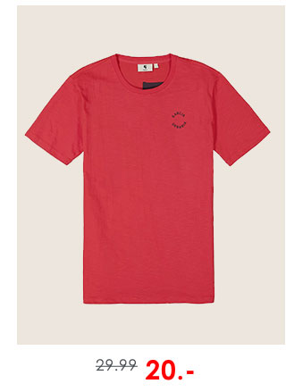 Garcia T-shirt rood