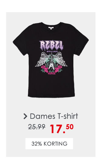 Bekijk Dames Yezz T-shirt zwart