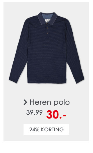 Bekijk Heren Pilot polo donkerblauw