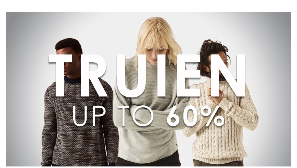 Truien up to 60%