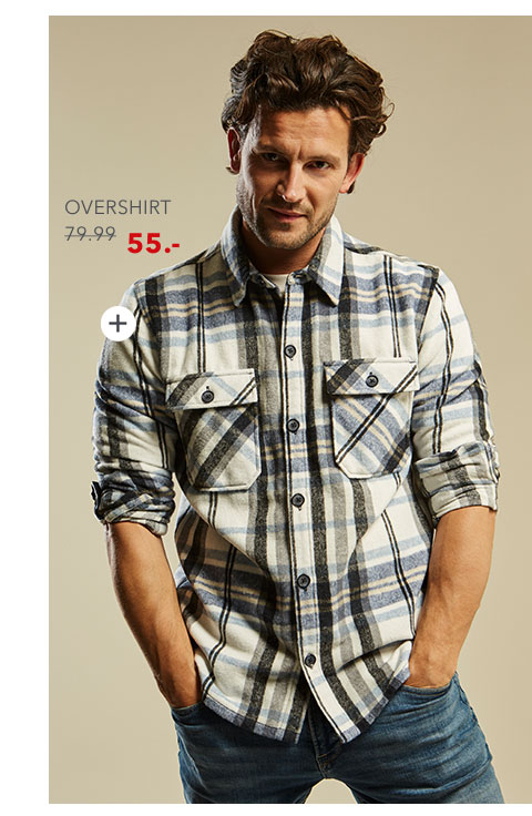 chief overshirt geruit