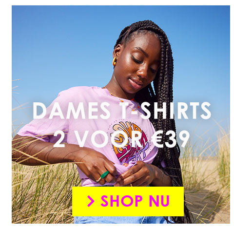 Dames t-shirts 2 voor 39