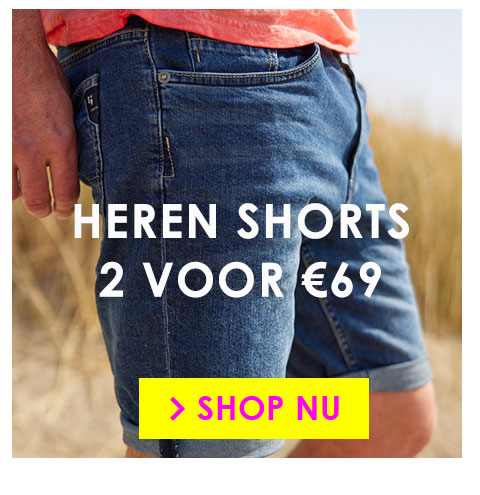 Heren shorts 2 voor 69