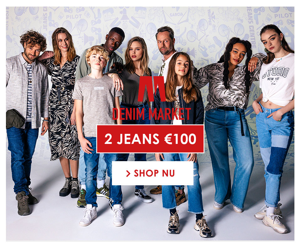 Denim Market 2 jeans voor 100 shop nu