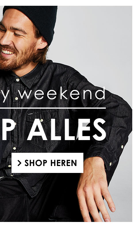 Shop nu met 25 procent korting op alles