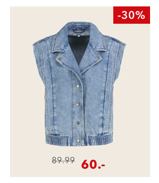 Denim gilet