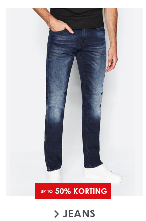 Shop jeans met tot 50 procent korting