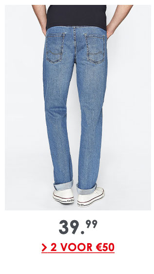 Bekijk 2 jeans voor €50