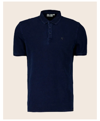 Garcia polo blauw