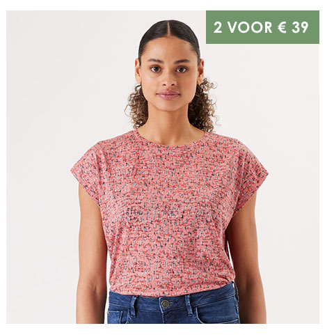 t shirt roze