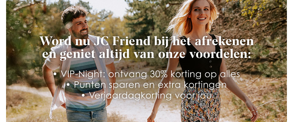 Word JC Friend en geniet altijd van voordelen