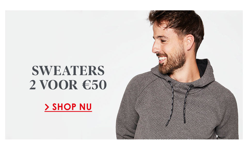 Bekijk alle 2 voor 50 sweaters en hoodies