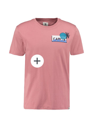 Bekijk Garcia T-shirt oudroze