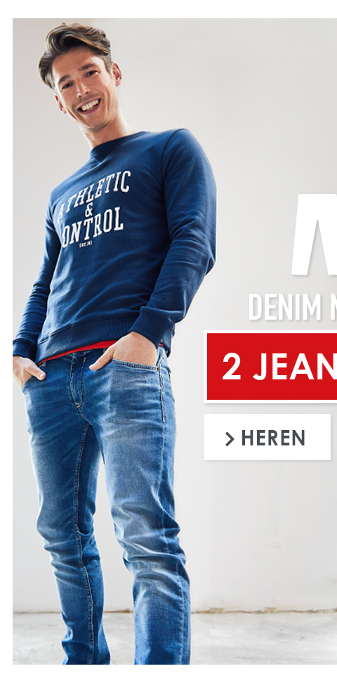 Shop heren jeans 2 voor 200