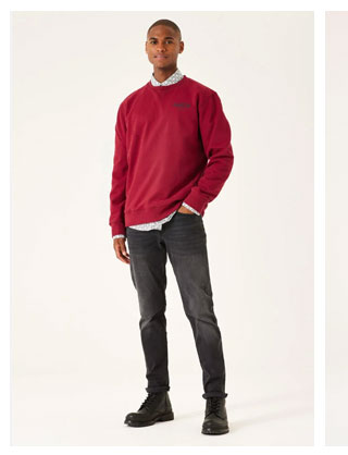 sweater rood