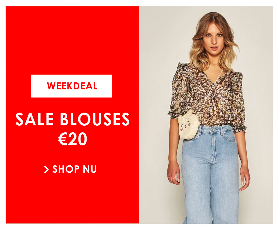 Weekdeal: alle blouses 20 euro