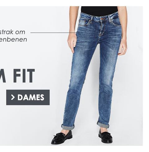 Bekijk dames slim fit jeans