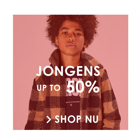 Jongens up to 50%