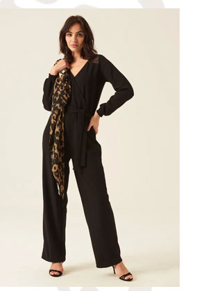 jumpsuit zwart