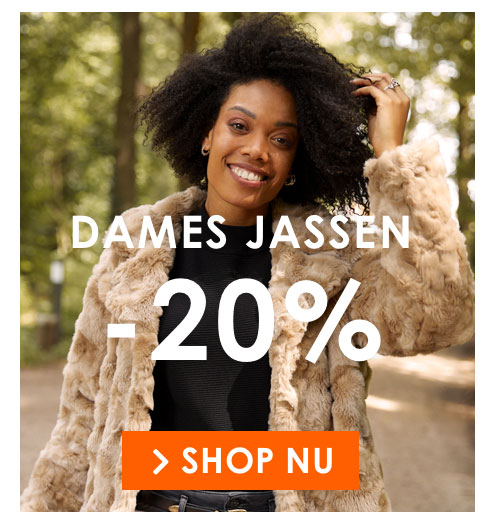 Dames jassen 20 procent korting