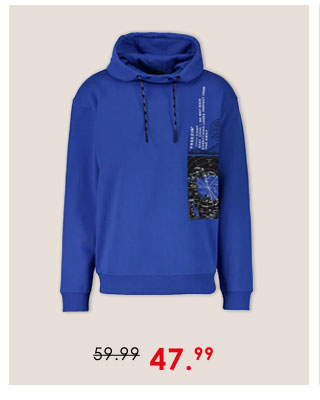 chief hoodie blauw