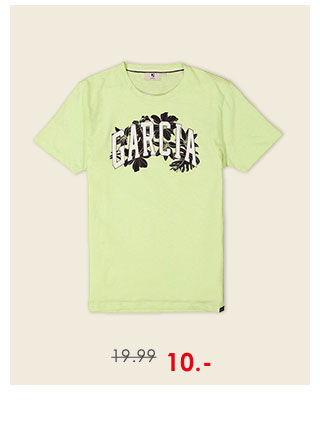 Garcia t-shirt lime groen