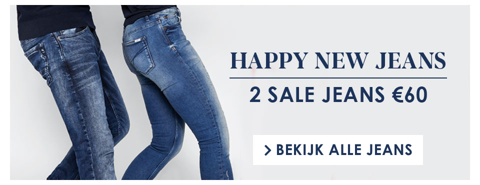 Bekijk 2 sale jeans voor 60 euro