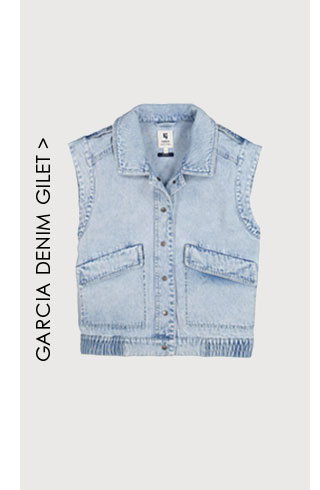 denim gilet 