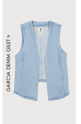 denim gilet 