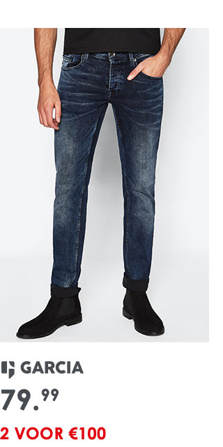 Bekijk Garcia Savio slim fit jeans