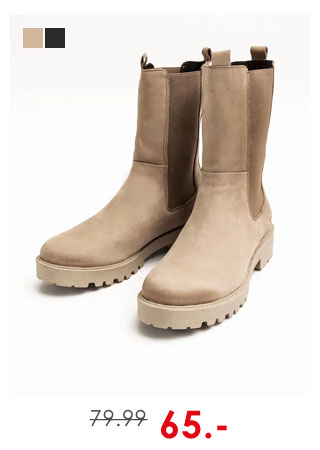 Garcia Chelsea boots taupe