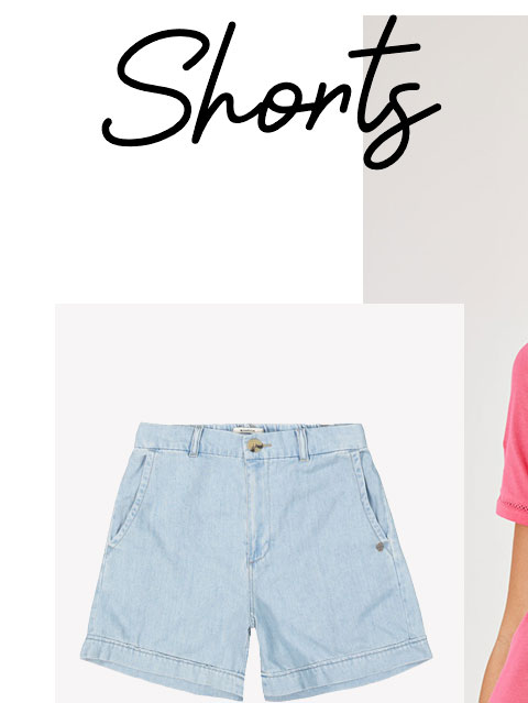 short blauw