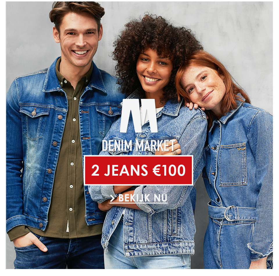 Nu 2 jeans voor 100 