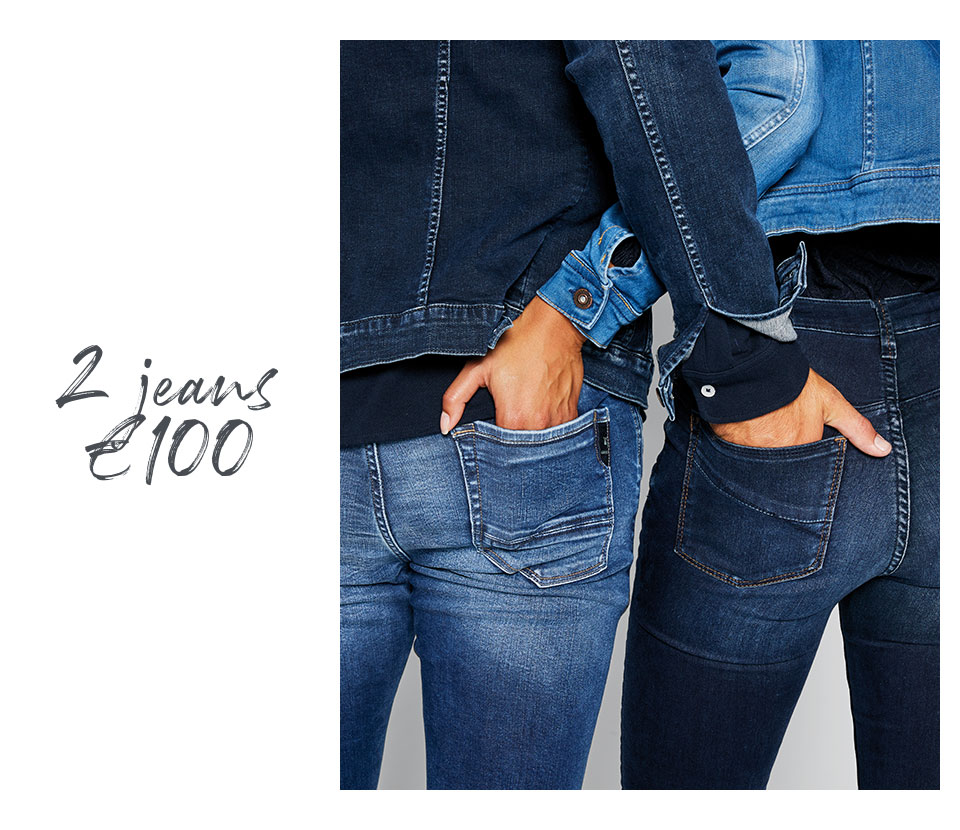 Bekijk alle 2 voor €100 jeans