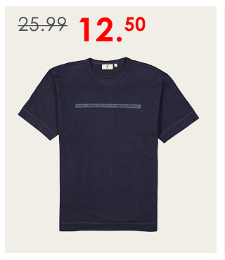 t shirt donkerblauw