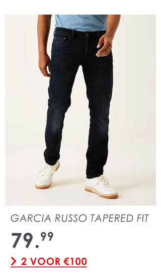 garcia russo tapered fit jeans