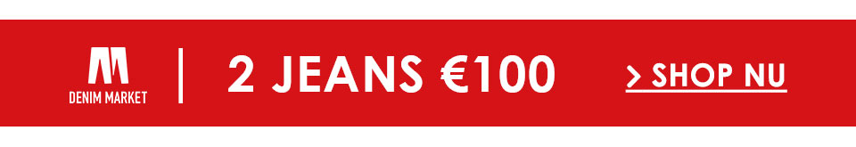 Shop 2 jeans voor 100 euro