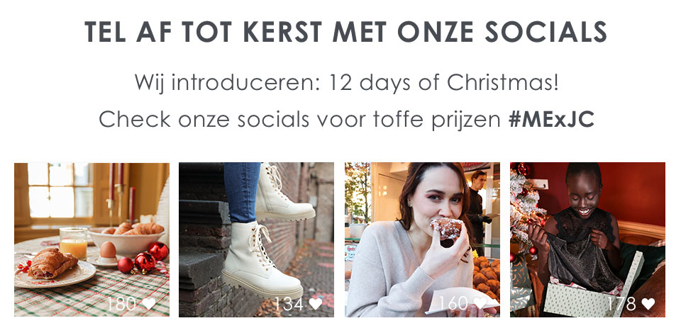 Tel af tot kerst met onze socials