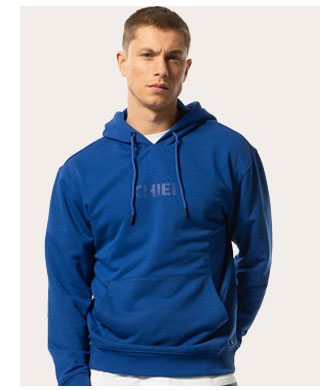 hoodie blauw