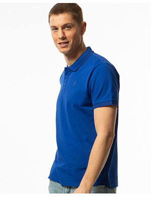 polo blauw